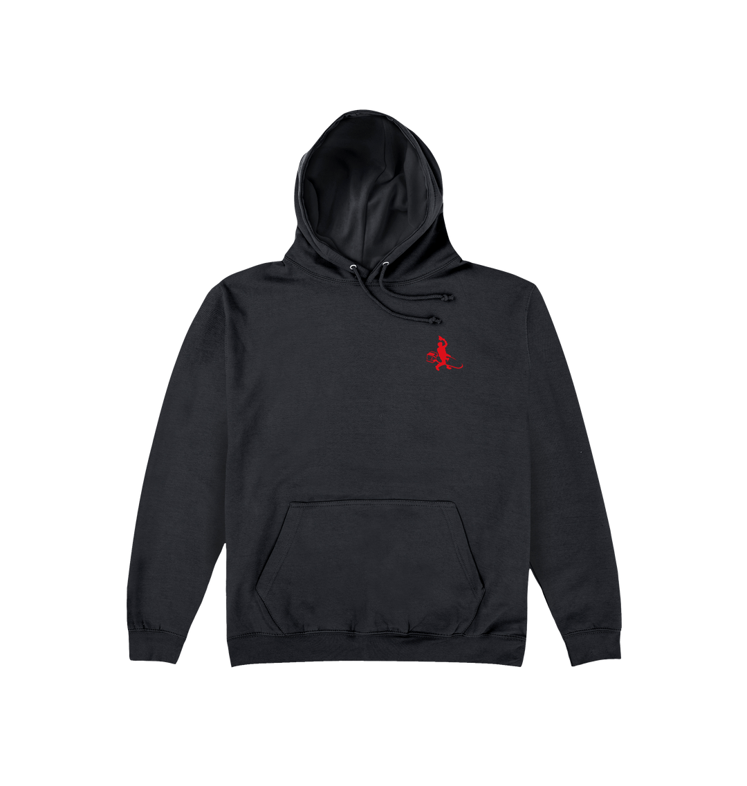 Jet Black Dr Strangelove Hoody